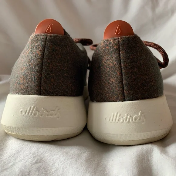 albirds 'Wool Runner Mizzles' sneakers in gray/rust color - Picture 4 of 9